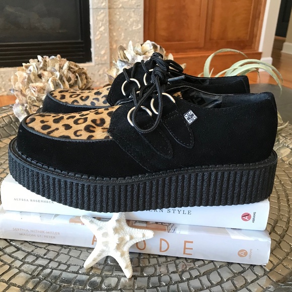 TUK  BLACK & LEOPARD VIVA LOW - Picture 5 of 16